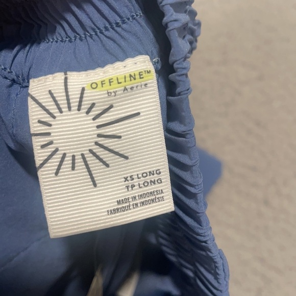 Aerie OFFLINE BY AERIE NYLON CARGO PANT Color Blue Size XS /Long - Picture 7 of 8